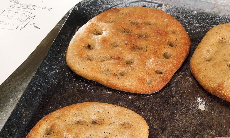 Рецепт пшенично-ржаной фокачча