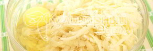 шницель с картофельной лепешкой