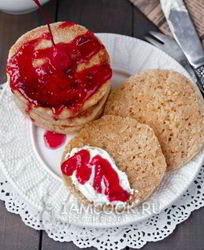 Сладкие лепешки на сковороде