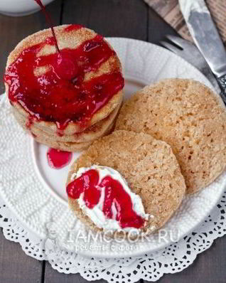 Сладкие лепешки на сковороде