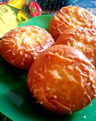 Сырно-майонезные лепешки