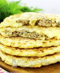 Сырные лепешки за 15 минут