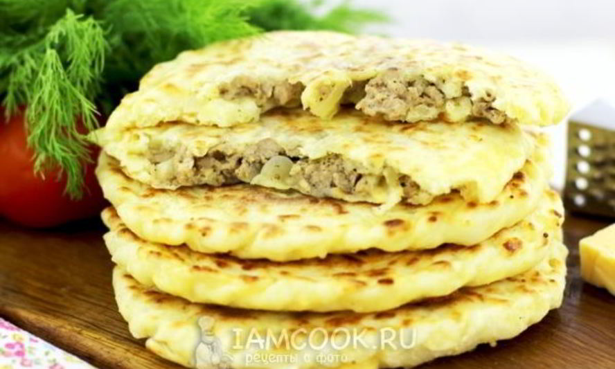 Рецепт сырных лепешек за 15 минут