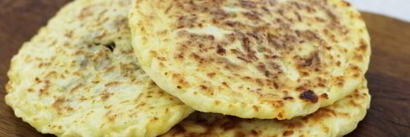 сырные лепешки за 15 минут