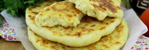 сырные лепешки за 5 минут