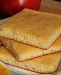 Творожная лепешка из рисовой муки без глютена