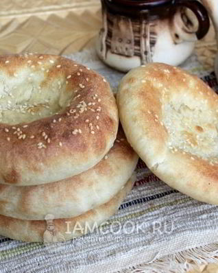 Узбекские лепешки в духовке
