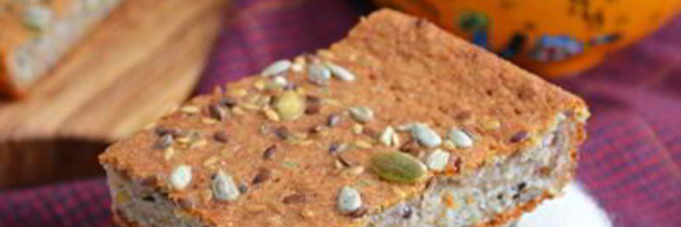 Ячменная лепешка с яичным маслом