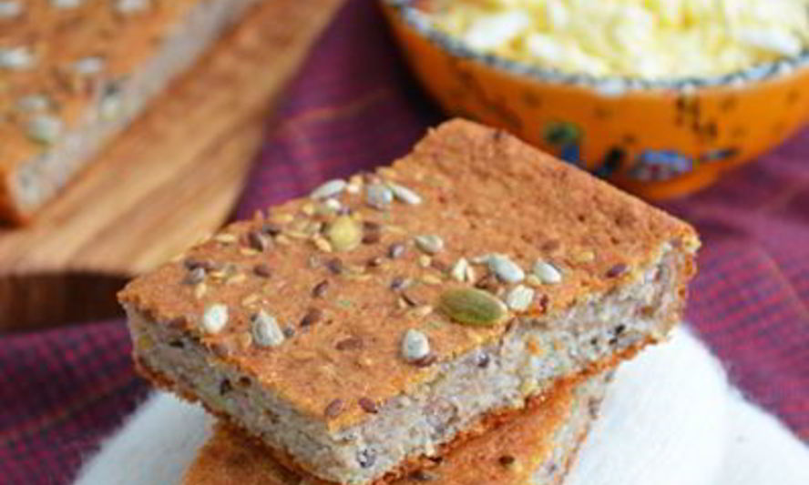 Рецепт ячменной лепешки с яичным маслом