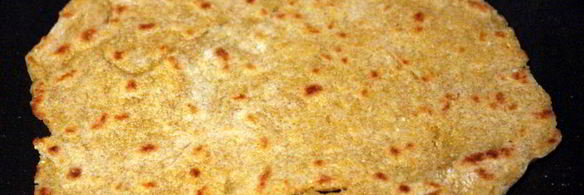 яйцо с овощами и лепешками