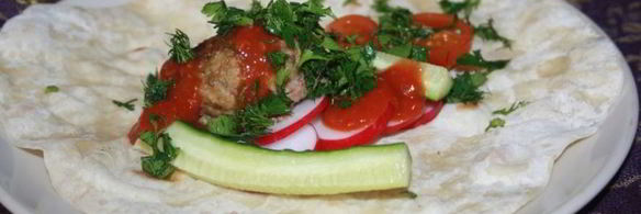 юха — азербайджанская лепешка