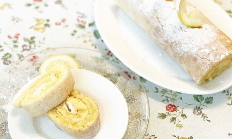 Рецепт лимонного рулета