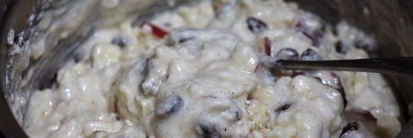 ароматные маффины с яблоками и изюмом