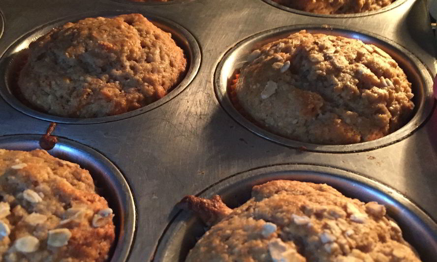 Рецепт банановых маффинов из полбы