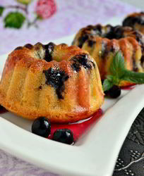 Черничные маффины