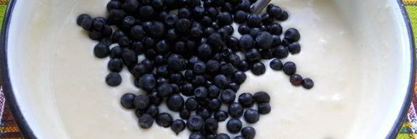 черничные маффины