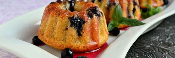 черничные маффины