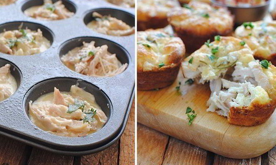 Рецепт куриных маффинов