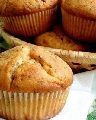 Лимонно-маковые маффины