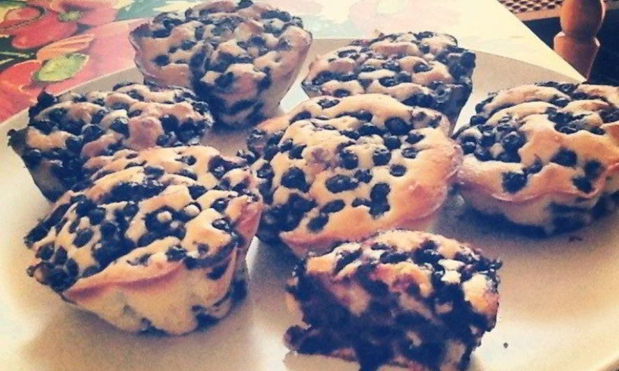 Рецепт маффинов черничных