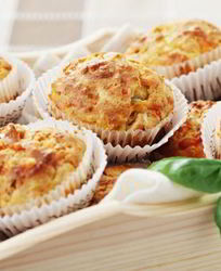 Маффины куриные с сыром