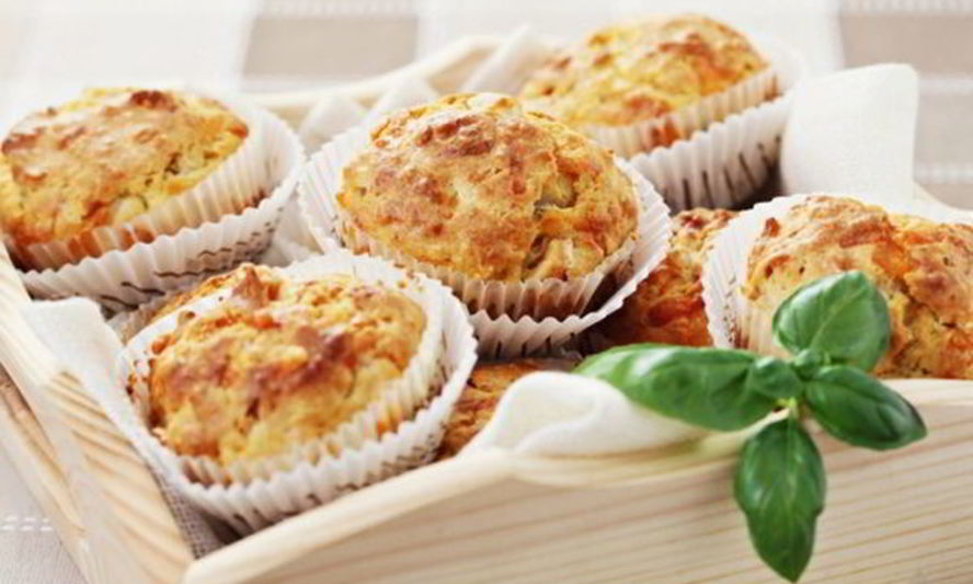 Рецепт маффинов куриных с сыром