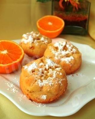 Маффины с апельсином и кокосовой стружкой