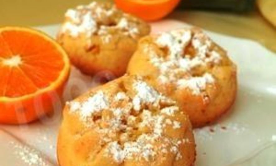 Рецепт маффинов с апельсином и кокосовой стружкой