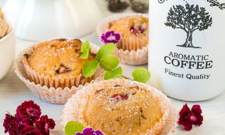 Рецепт маффинов с клубникой и белым шоколадом