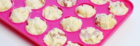 маффины с колбасой и сыром