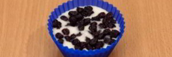 маффины с маскарпоне и ягодами