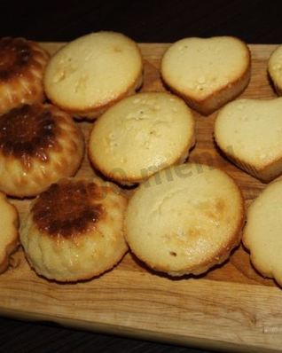 Маффины с пудингом