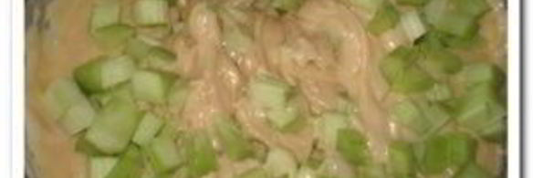 маффины с ревенем