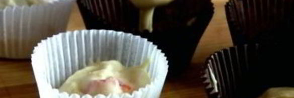 маффины с цукатами в формочках