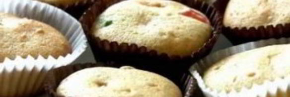 маффины с цукатами в формочках