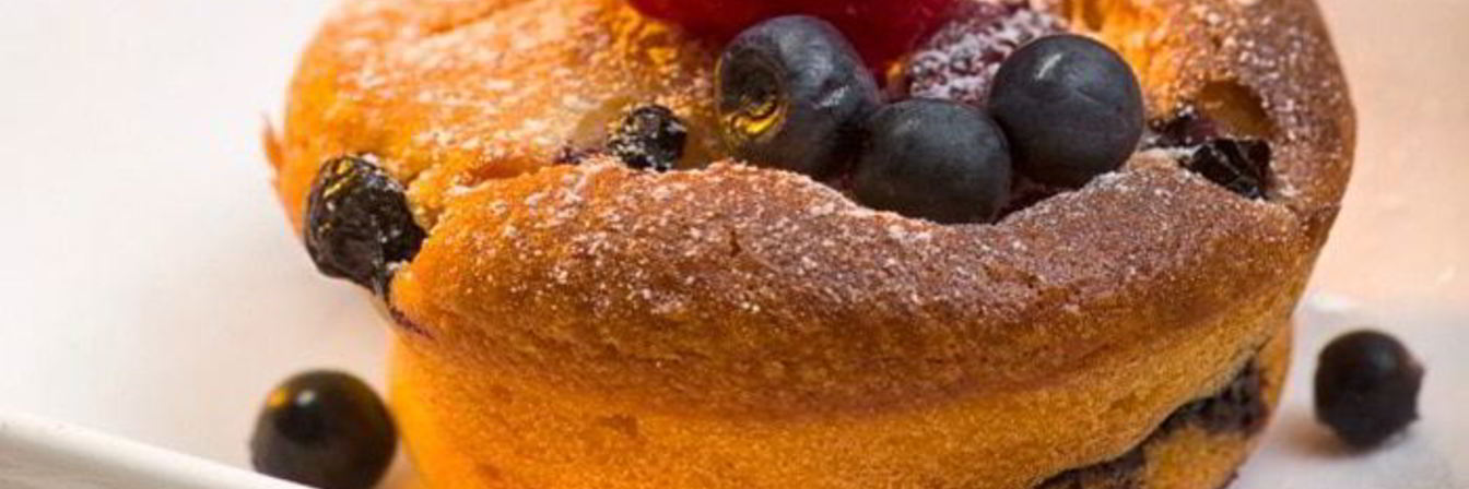 Маффины с ягодами