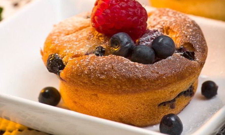 Рецепт маффинов с ягодами