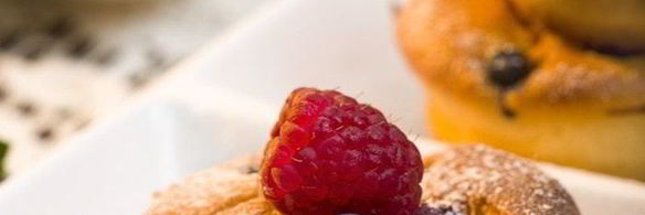 маффины с ягодами