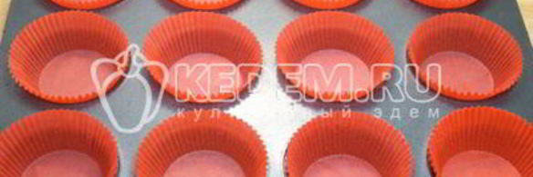 маффины с ягодой