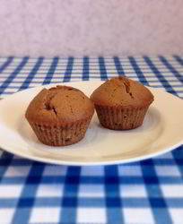 Маффины шоколадные с изюмом