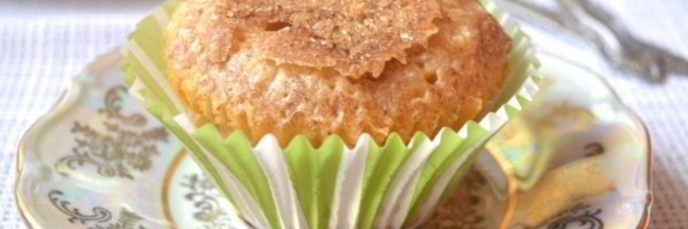 Маффины со сливами и корицей