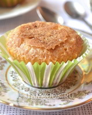 Маффины со сливами и корицей