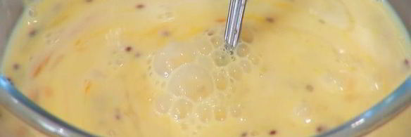 маффины со спаржей и горчицей