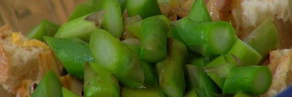 маффины со спаржей и горчицей