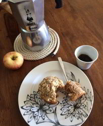 Маффины в стиле Яблочный крамбл