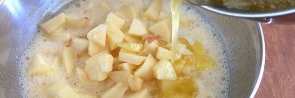 маффины в стиле яблочный крамбл