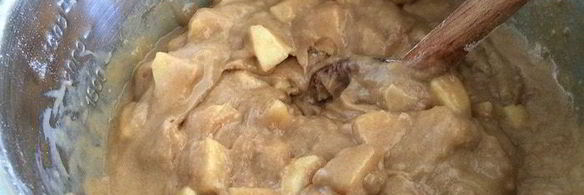 маффины в стиле яблочный крамбл