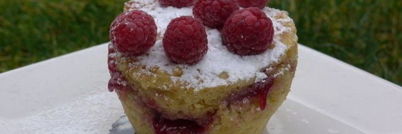 Малиновые маффины