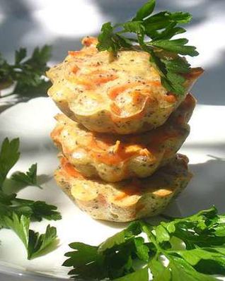 Морковные маффины