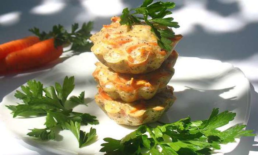 Рецепт морковных маффинов
